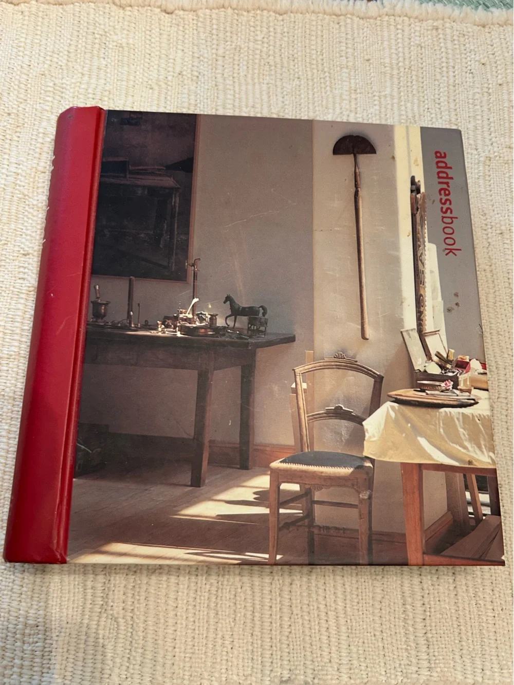 NEW Red Spine Address Book - Unbranded Home Accents-get organized for new year!